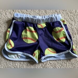 Girls Softball 🥎 Shorts Sz 14 Runs Small (see measurements)